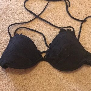 Black VS swim top